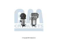 Filtre à particules diesel, système d'échappement BM11511H BM Catalysts