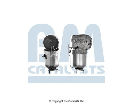 Filtre à particules diesel, système d'échappement BM11511H BM Catalysts