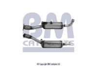 Filtre à particules diesel, système d'échappement BM11589H BM Catalysts