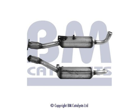 Filtre à particules diesel, système d'échappement BM11589H BM Catalysts