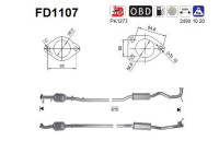 Filtre à particules FD1107 AS