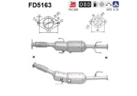 Filtre à particules FD5163 AS