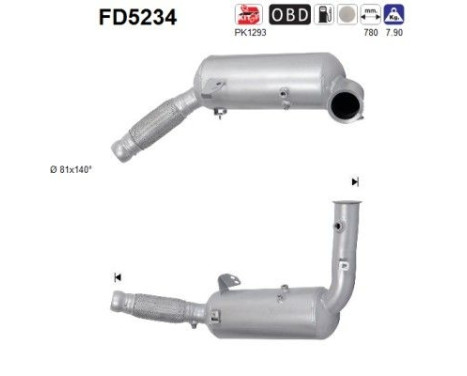 Filtre à particules FD5234 AS