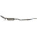 Filtre à particules, système d'échappement 095-355 Bosal