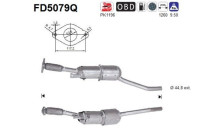 Filtre à particules, système d'échappement FD5079Q AS