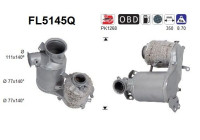 Filtre à particules, système d'échappement FL5145Q AS