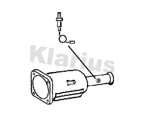 Filtre à particules / à suie, échappement 390235 Klarius