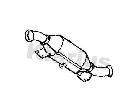 Filtre à particules / à suie, échappement 390271 Klarius
