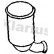 Filtre à particules / à suie, échappement 390282 Klarius