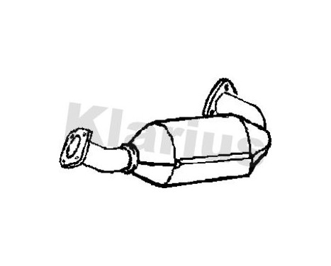 Filtre à particules / à suie, échappement 390304 Klarius