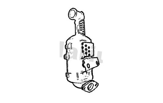 Filtre à particules / à suie, échappement 390396 Klarius, Image 2