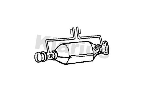 Filtre à particules / à suie, échappement 399440 Klarius, Image 2
