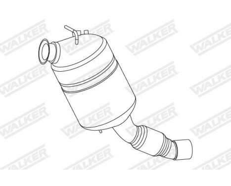 Filtre à particules / à suie, échappement EVO C 73382 Walker