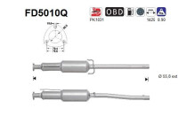 Filtre à particules / à suie, échappement FD5010Q AS