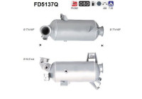 Filtre à particules / à suie, échappement FD5137Q AS
