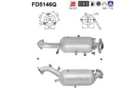 Filtre à particules / à suie, échappement FD5146Q AS