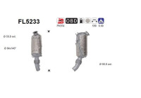 Filtre à particules diesel FL5233 AS