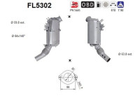Filtre à particules diesel FL5302 AS