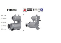 Filtre à particules diesel FM5273 AS