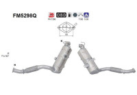 filtre à particules diesel FM5298Q AS