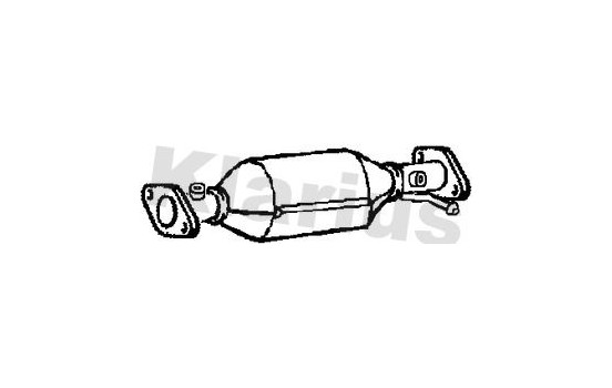Filtre à particules diesel, système d'échappement 390622 Klarius