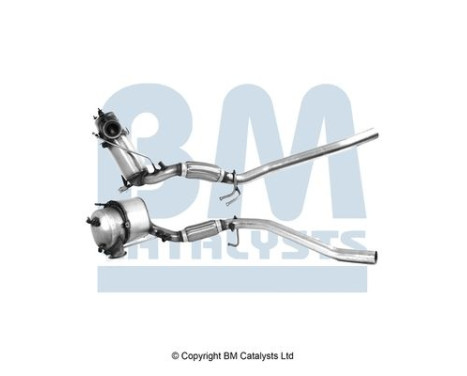Filtre à particules diesel, système d'échappement BM11217H BM Catalysts