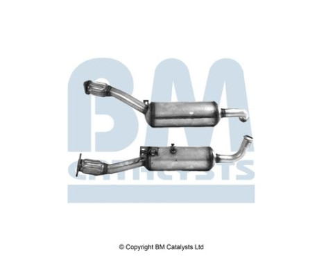 Filtre à particules diesel, système d'échappement BM11581H BM Catalysts