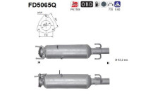 Filtre à particules diesel, système d'échappement FD5065Q AS
