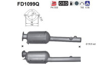 Filtre à particules FD1099Q AS