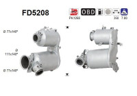 Filtre à particules FD5208 AS