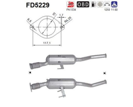 Filtre à particules FD5229 AS