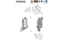 Filtre à particules FD5263Q AS