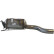 Filtre à particules, système d'échappement 095-321 Bosal