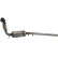 Filtre à particules, système d'échappement 095-358 Bosal