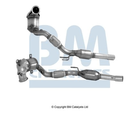 Filtre à particules, système d'échappement BM15013H BM Catalysts