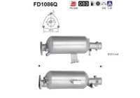 Filtre à particules, système d'échappement FD1086Q AS
