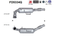 Filtre à particules, système d'échappement FD5334Q AS