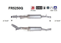 Filtre à particules, système d'échappement FR5250Q AS