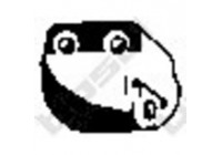 Bandes de caoutchouc, échappement