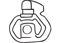 Bandes de caoutchouc, échappement