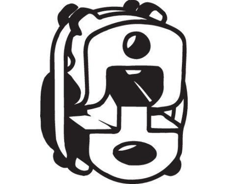 Bandes de caoutchouc, échappement