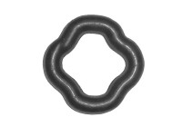 Bandes de caoutchouc, échappement
