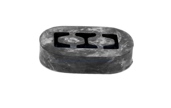 Bandes de caoutchouc, échappement