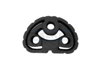 Bandes de caoutchouc, échappement