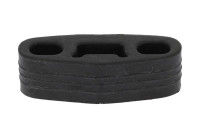 Bandes de caoutchouc, échappement