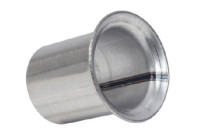 Flasque, tuyau d'échappement