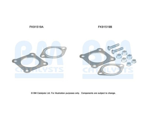 Kit de montage, convertisseur catalytique