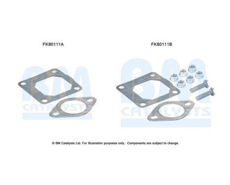 Kit de montage, convertisseur catalytique