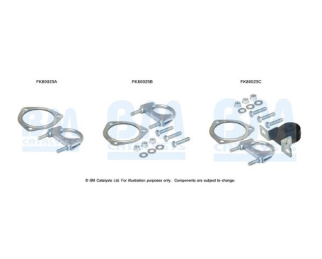 Kit de montage, convertisseur catalytique