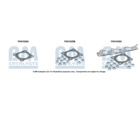 Kit de montage, convertisseur catalytique